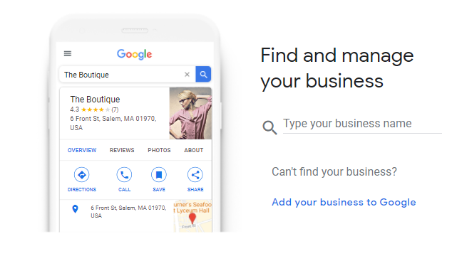 create your local SEO