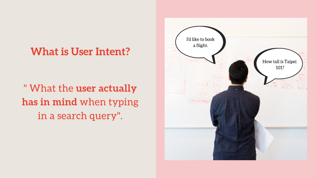 What and why user intent is important in SEO