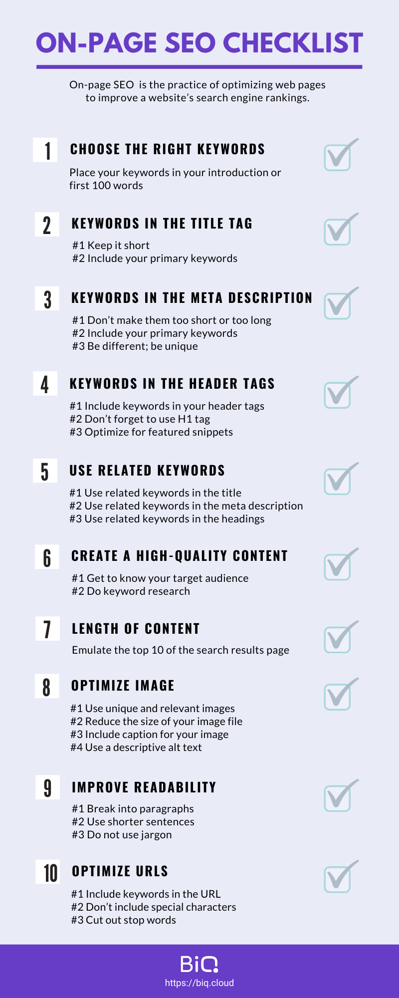 The complete on-page SEO guide in 2022 : on-page SEO checklist