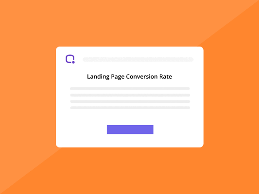 landing page conversion rates
