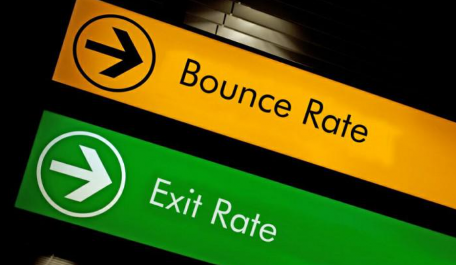 bounce rate vs exit rate