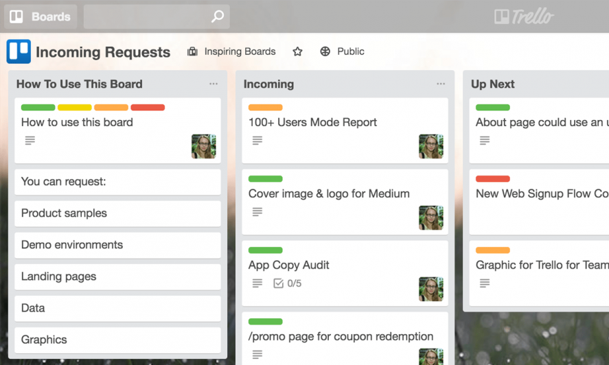Trello digital marketing tool
