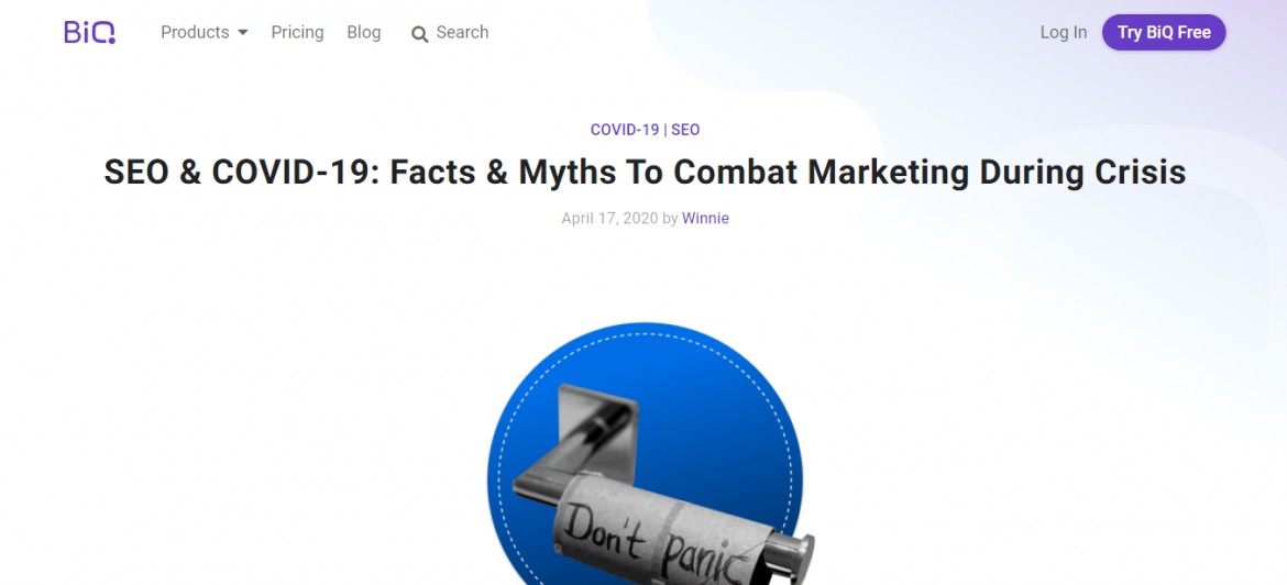 myths - blog post template