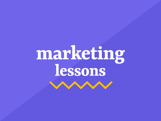marketing lessons