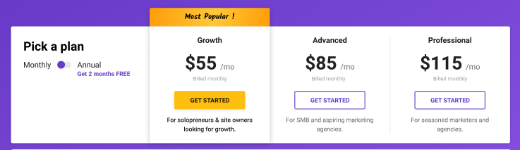 Maintain Your Brand Personality in the Pricing Plans