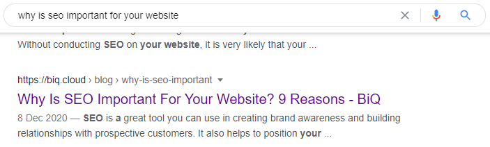 why is seo important