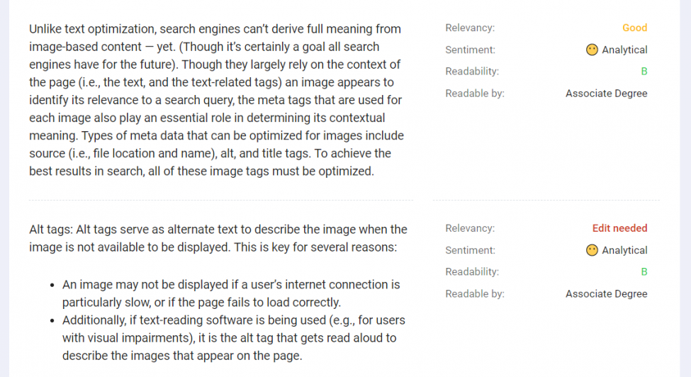 Analyze & Optimize Content Post-Publishing