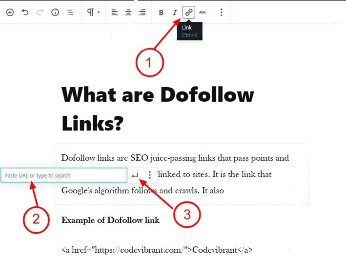 Dofollow link example