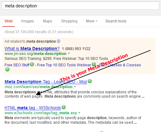 Meta description examples