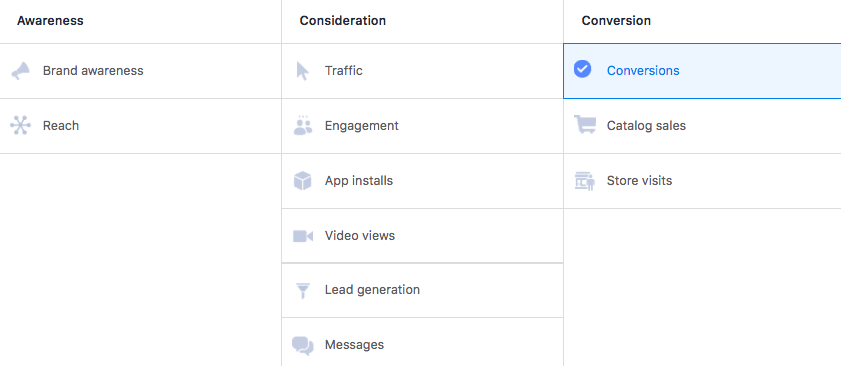 Pick an Objective for Your Facebook Ad Campaign