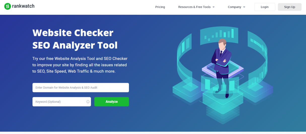 Website on sale rank checker