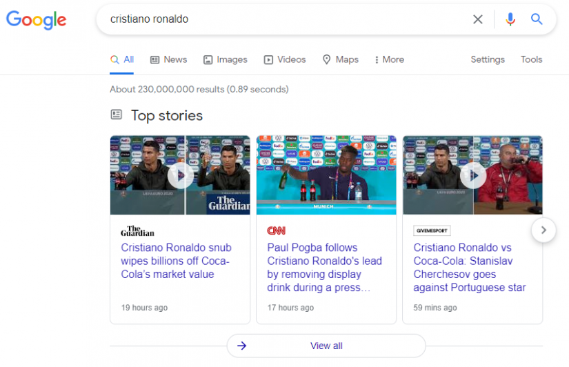 Getting into google news