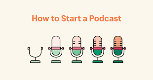 how to start a podcast